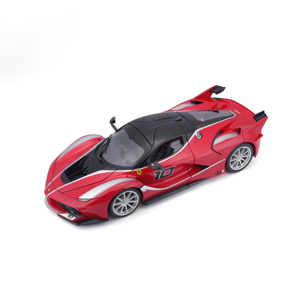 18-16010 Bburago Ferrari R&P - Ferrari FXX K #10, rouge - Échelle 1:18