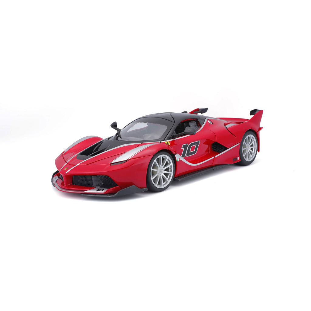 18-16010 Bburago Ferrari R&P - Ferrari FXX K #10, rouge - Échelle 1:18