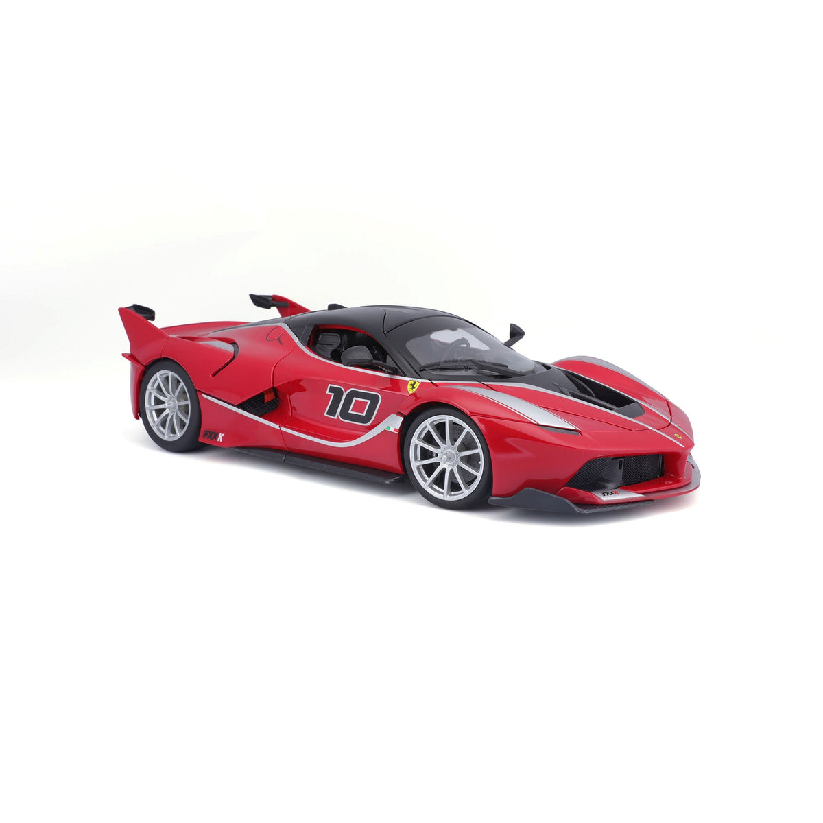 18-16010 Bburago Ferrari R&P - Ferrari FXX K #10, rouge - Échelle 1:18