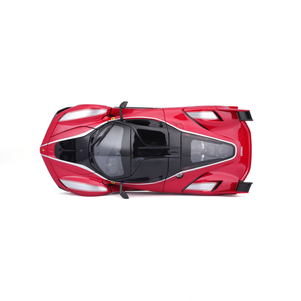 18-16010 Bburago Ferrari R&P - Ferrari FXX K #10, rouge - Échelle 1:18