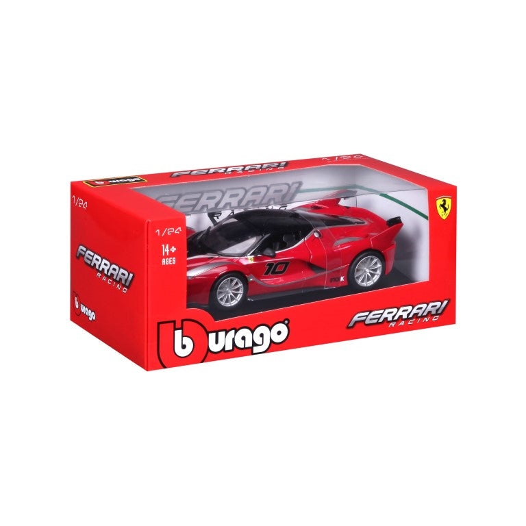18-26301 Bburago Ferrari Racing - Ferrari FXX K, rouge - Échelle 1:24