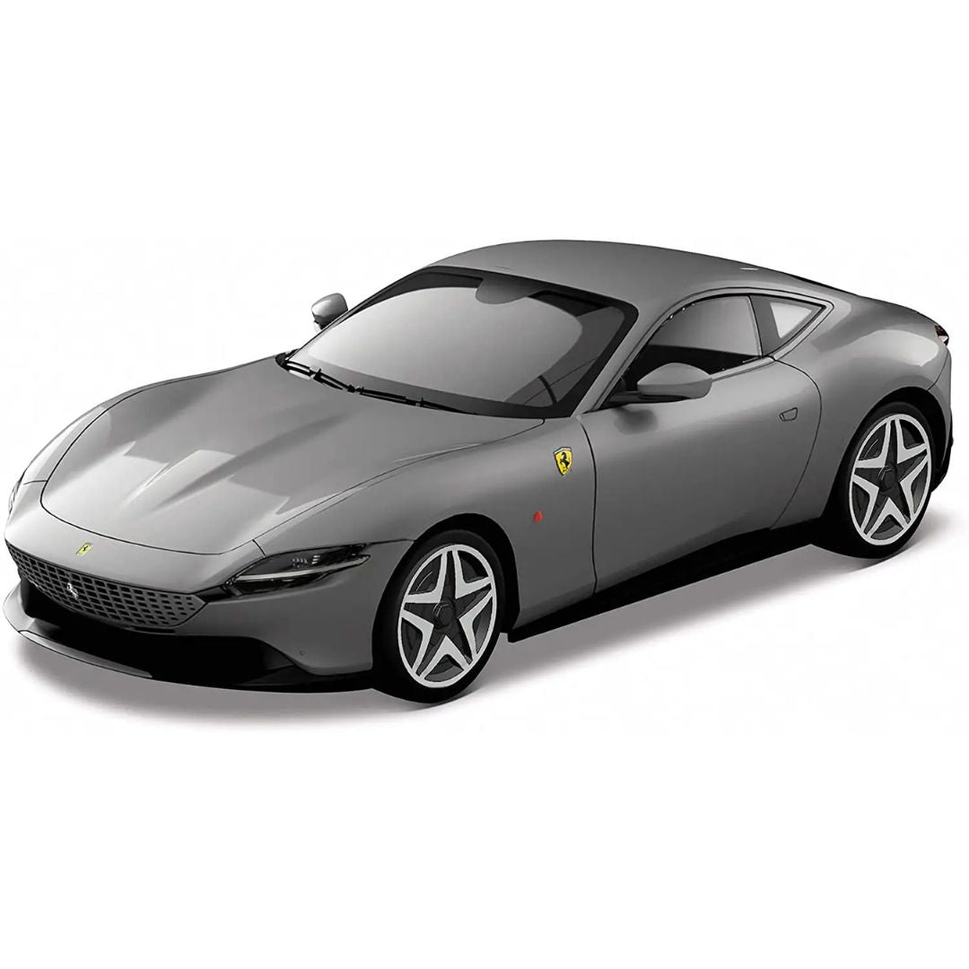 18-36047 Bburago Ferrari Race&Play - Ferrari Roma, grise - Échelle 1:43