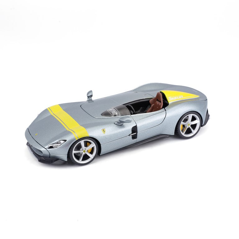 18-26027 Bburago Ferrari R&P - Ferrari Monza SP1, grise - Échelle 1:24