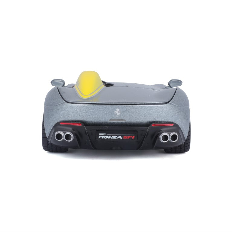 18-26027 Bburago Ferrari R&P - Ferrari Monza SP1, grise - Échelle 1:24