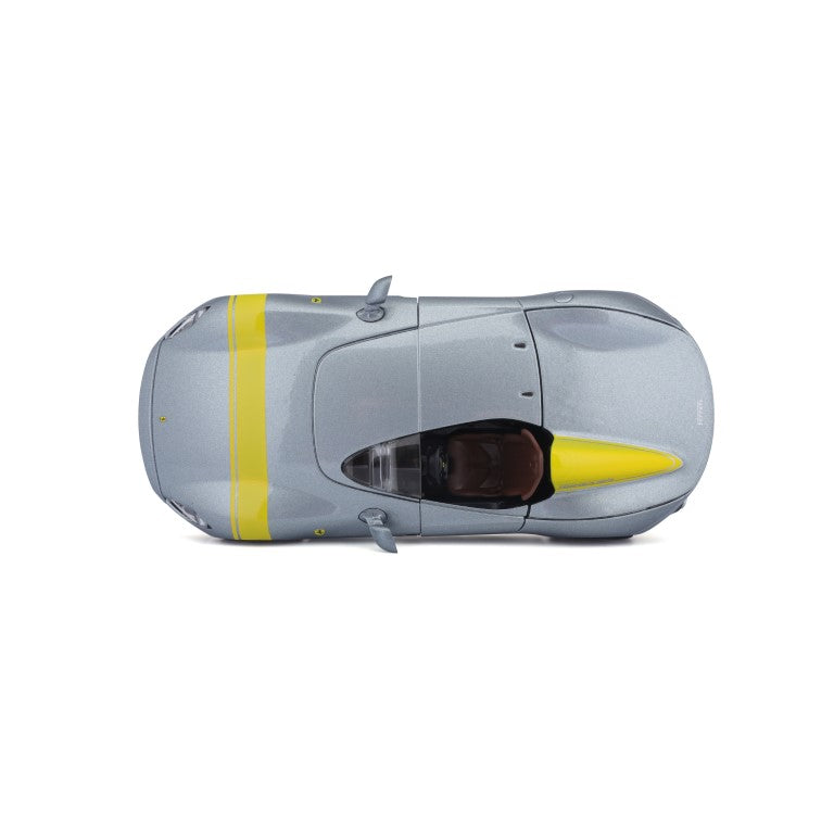 18-26027 Bburago Ferrari R&P - Ferrari Monza SP1, grise - Échelle 1:24