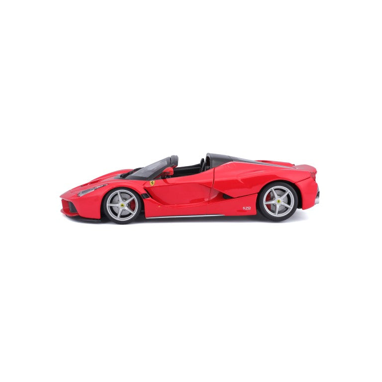 18-26022 Bburago Ferrari Race&Play - Ferrari LaFerrari Aperta, rouge - 1:24