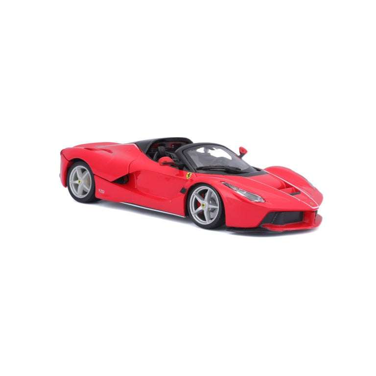 18-26022 Bburago Ferrari Race&Play - Ferrari LaFerrari Aperta, rouge - 1:24