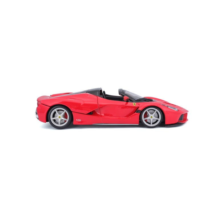 18-26022 Bburago Ferrari Race&Play - Ferrari LaFerrari Aperta, rouge - 1:24