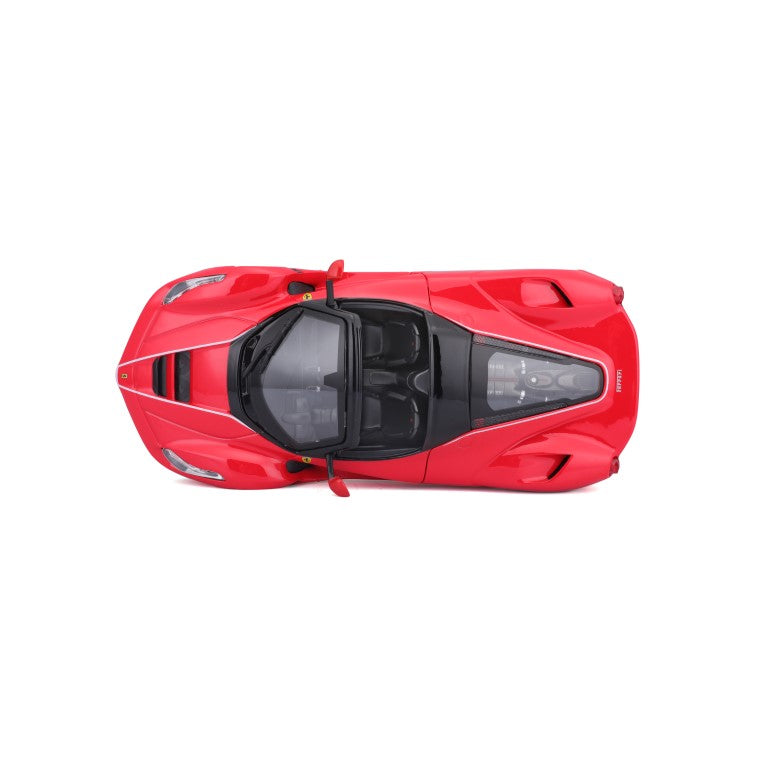 18-26022 Bburago Ferrari Race&Play - Ferrari LaFerrari Aperta, rouge - 1:24