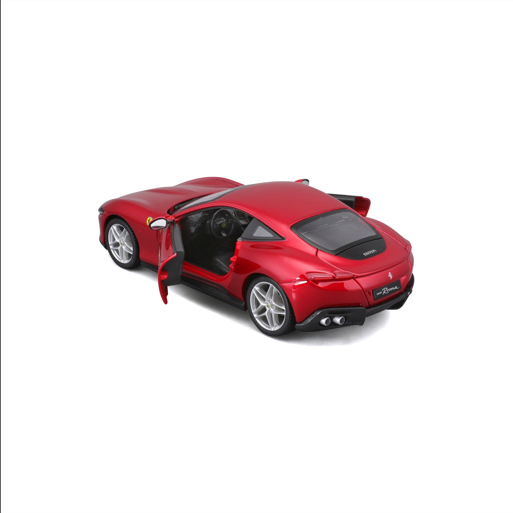 18-26029 Bburago Ferrari Race&Play - Ferrari Roma, rouge - Échelle 1:24