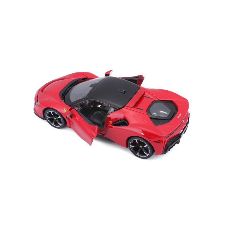 18-26028 Bburago Ferrari Course&Jeu - Ferrari SF90 Stradale - Échelle 1:24