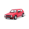 18-21089 RD Bburago - Volkswagen Golf Mk1 GTI, rouge (1979) - 1:24