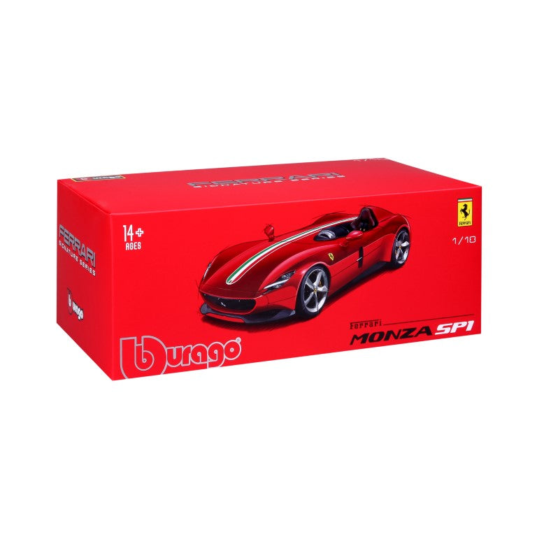 18-16909 Bburago Ferrari Signature - Ferrari Monza SP1, rossa - Échelle 1:18
