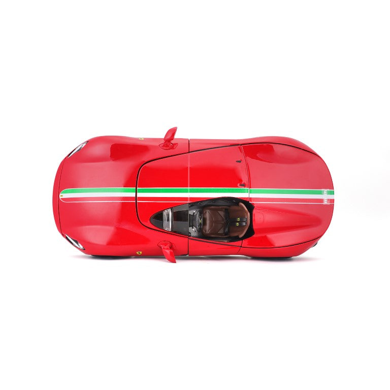 18-16909 Bburago Ferrari Signature - Ferrari Monza SP1, rossa - Échelle 1:18