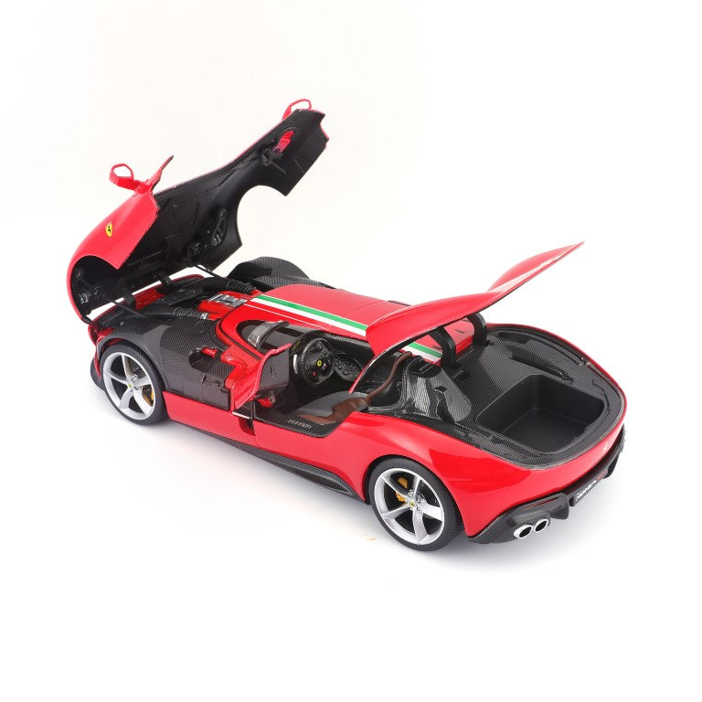 18-16909 Bburago Ferrari Signature - Ferrari Monza SP1, rossa - Échelle 1:18