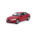 18-21080 RD Bburago - Alfa Romeo Giulia (2016), rouge - Échelle 1:24