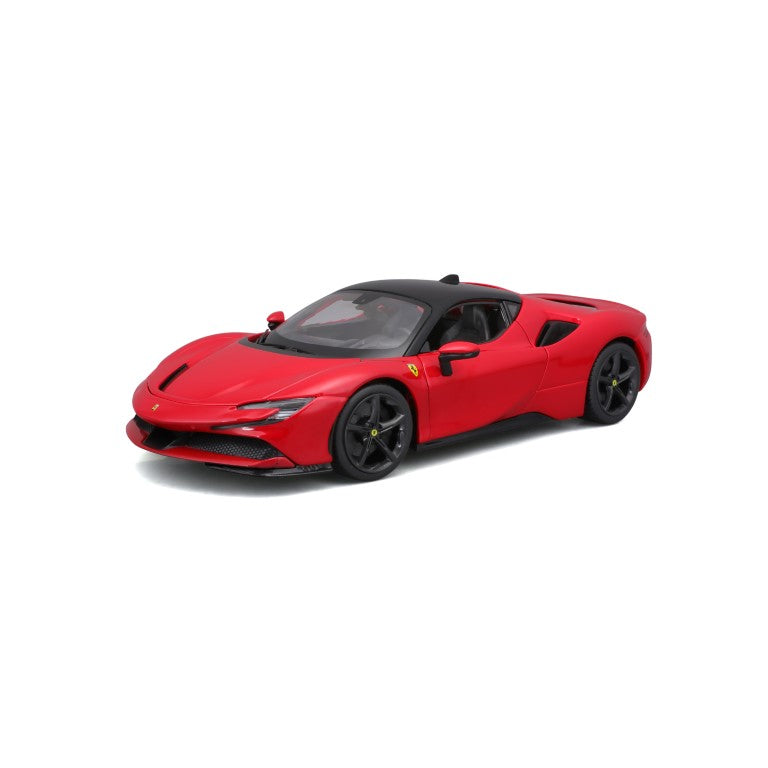 18-16015 Bburago Ferrari R&P - Ferrari SF90 Stradale, rouge - Échelle 1:18
