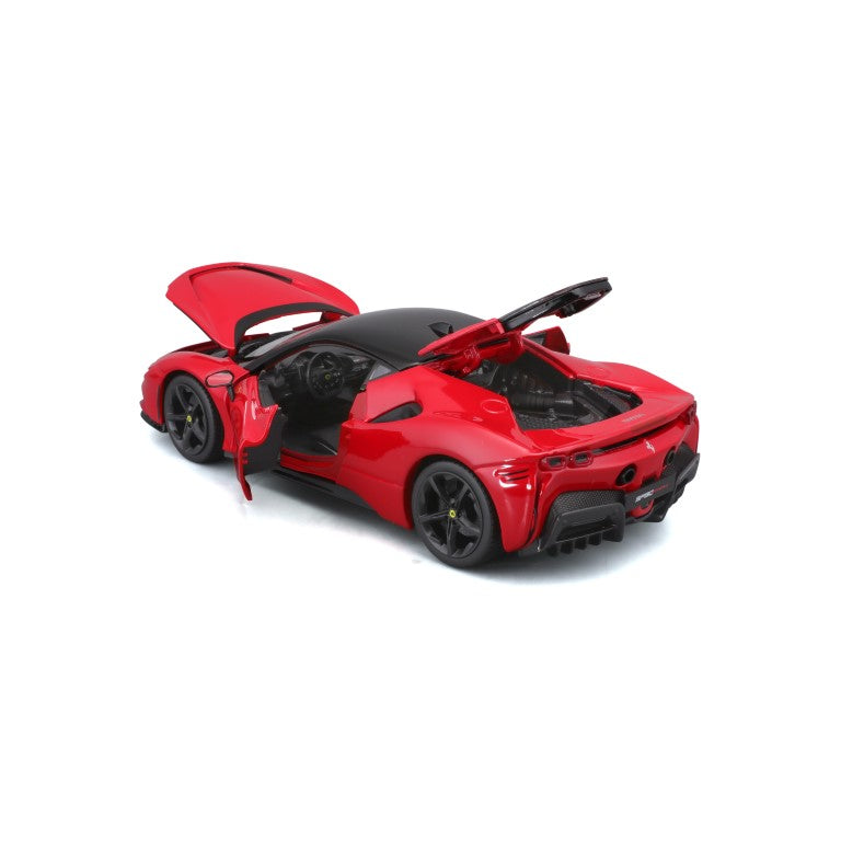 18-16015 Bburago Ferrari R&P - Ferrari SF90 Stradale, rouge - Échelle 1:18