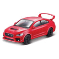 18-30393 Bburago Street Fire - Subaru WRX STI (2017), rouge - 1:43