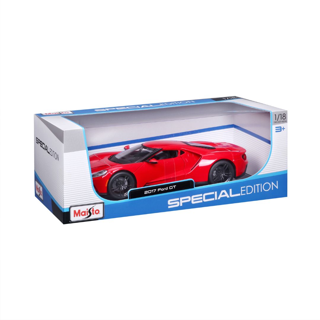 31384 RD Bburago Maisto - Ford GT (2017), rouge - Échelle 1:18