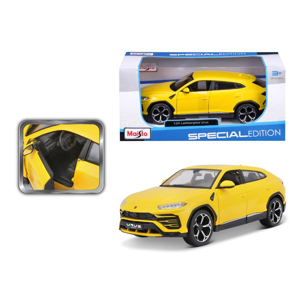 31519 YL Bburago Maisto - Lamborghini Urus, jaune - Échelle 1:24