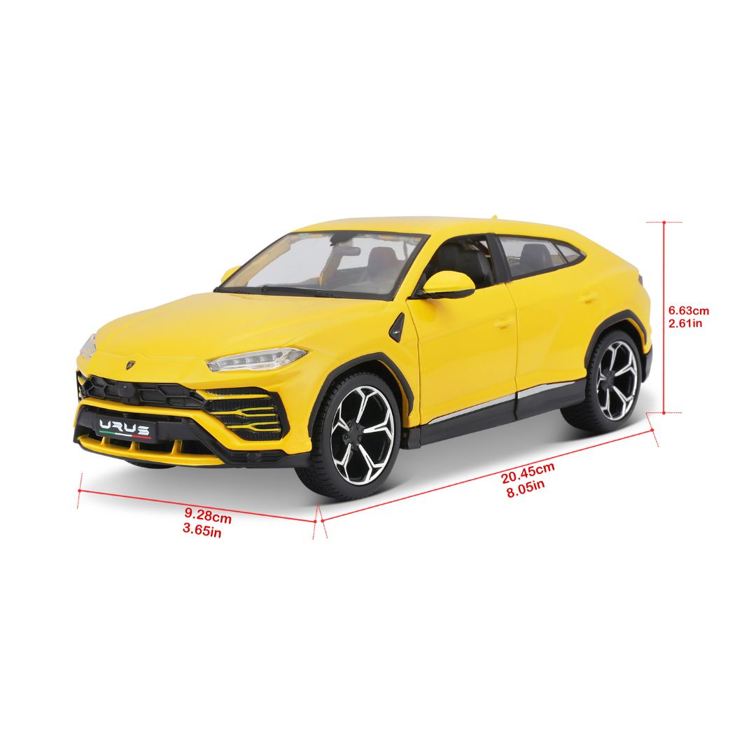 31519 YL Bburago Maisto - Lamborghini Urus, jaune - Échelle 1:24