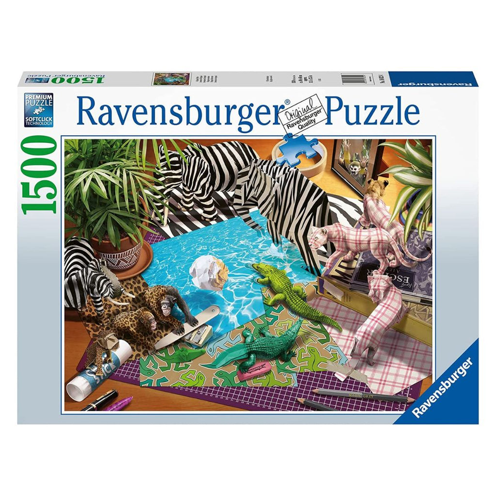 16822 Ravensburger - Aventures en origami - Puzzle 1500 pièces