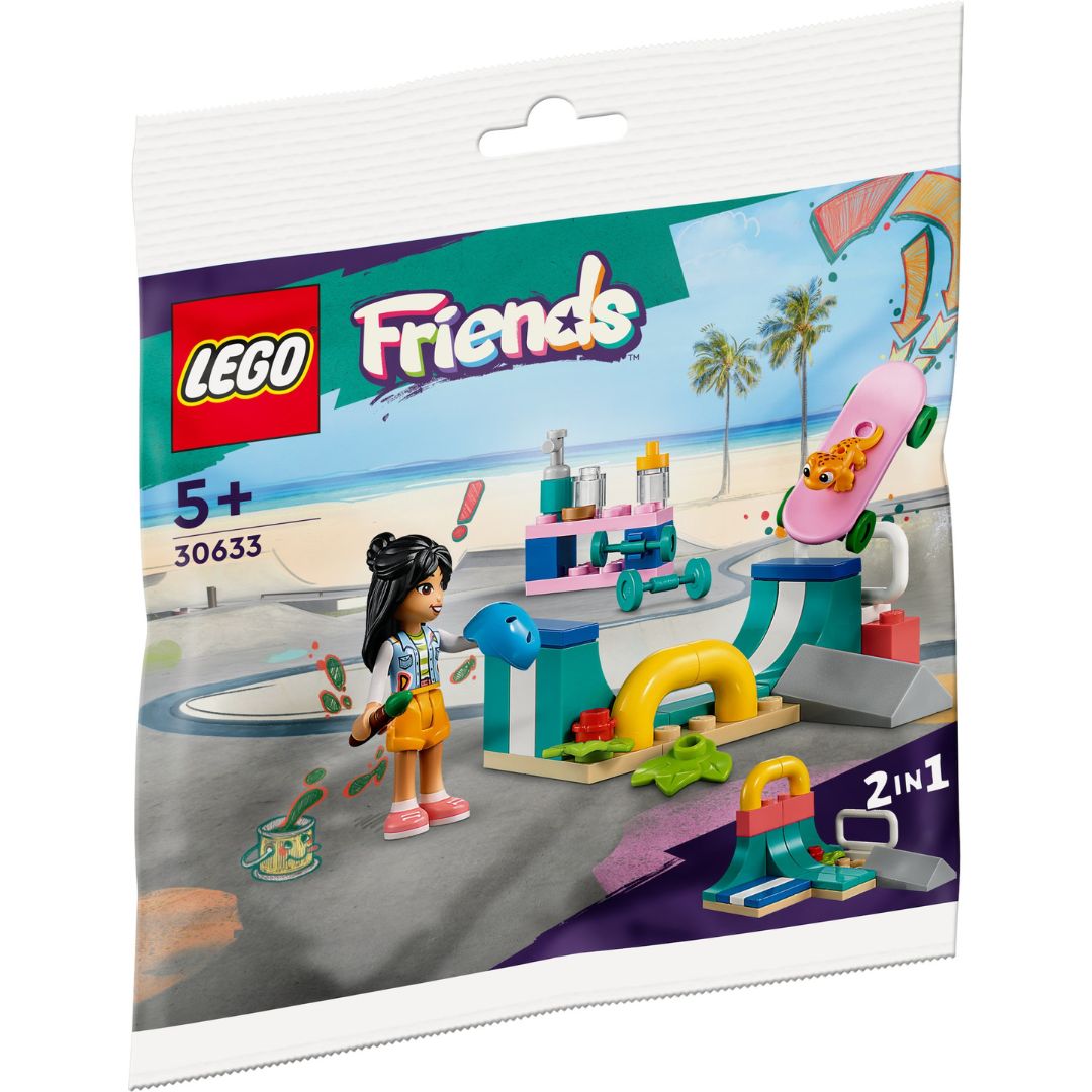 30633 - LEGO Polybag Friends - Rampa par skateboard