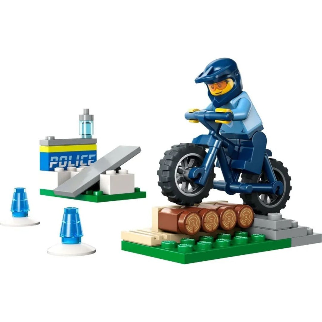 30638 - LEGO Polybag City - L'entraînement en vélo de police