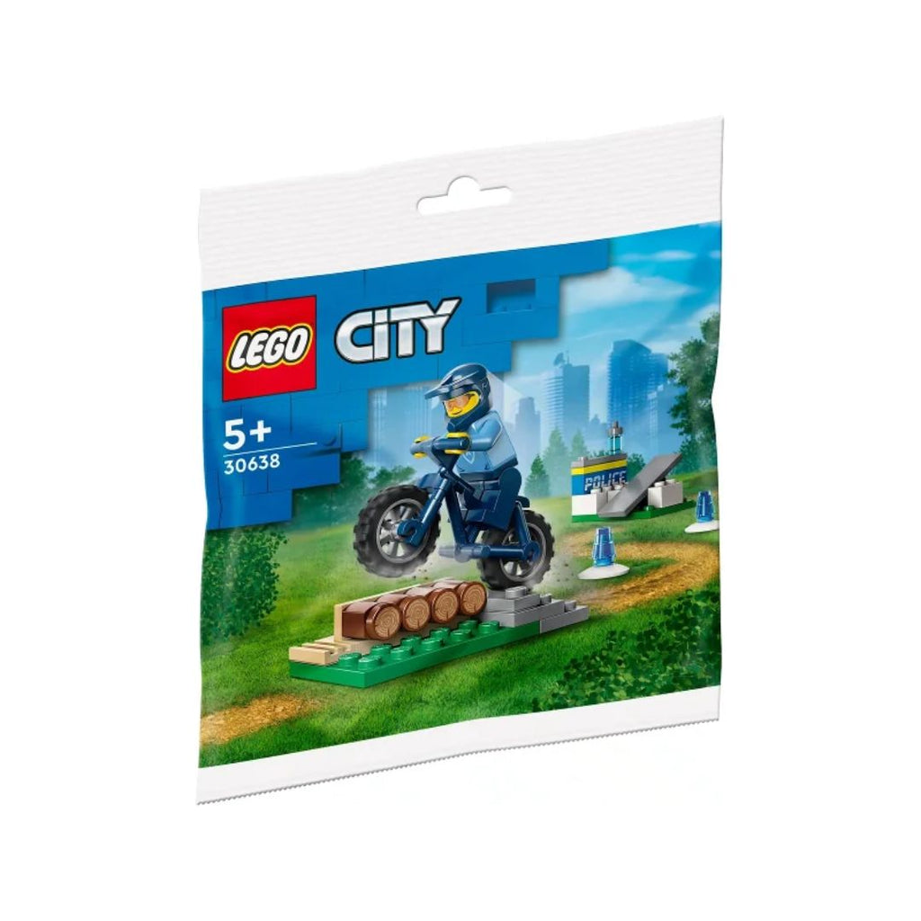 30638 - LEGO Polybag City - L'entraînement en vélo de police