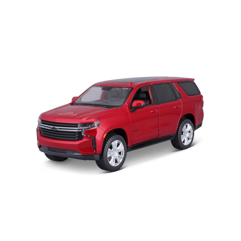 31533 RD Bburago Maisto - Chevrolet Tahoe (2021), rouge - Échelle 1:26