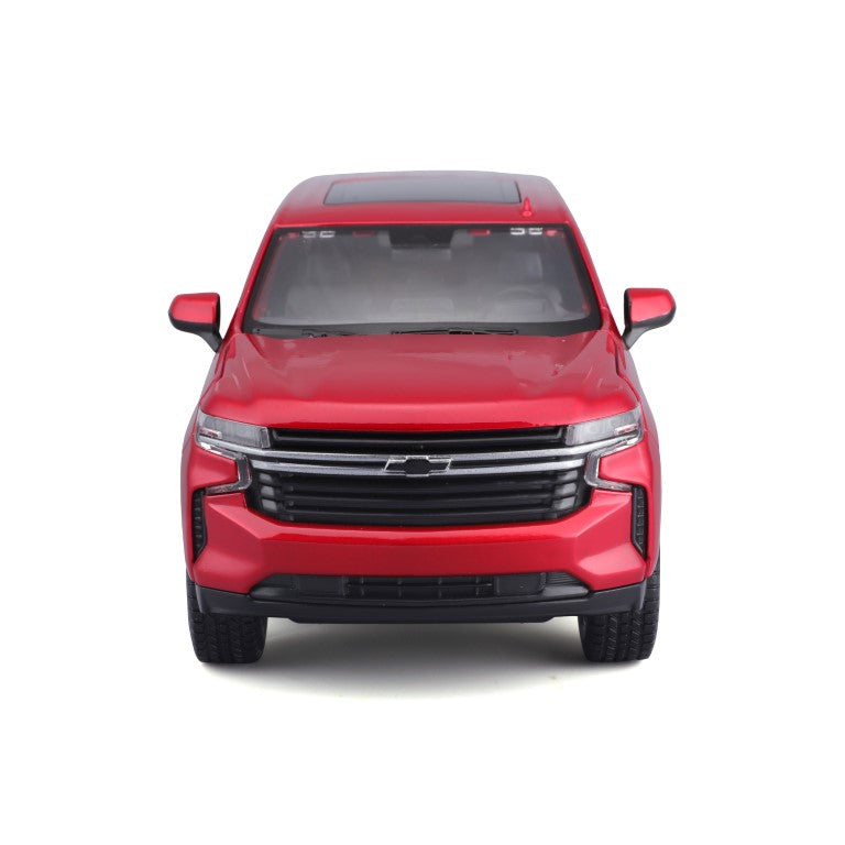 31533 RD Bburago Maisto - Chevrolet Tahoe (2021), rouge - Échelle 1:26