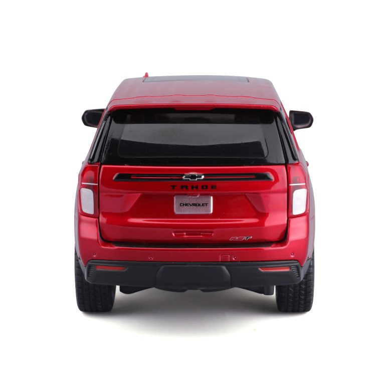 31533 RD Bburago Maisto - Chevrolet Tahoe (2021), rouge - Échelle 1:26