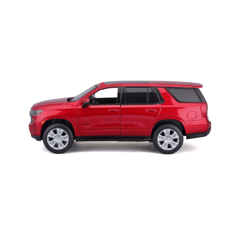 31533 RD Bburago Maisto - Chevrolet Tahoe (2021), rouge - Échelle 1:26