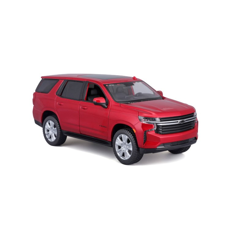 31533 RD Bburago Maisto - Chevrolet Tahoe (2021), rouge - Échelle 1:26
