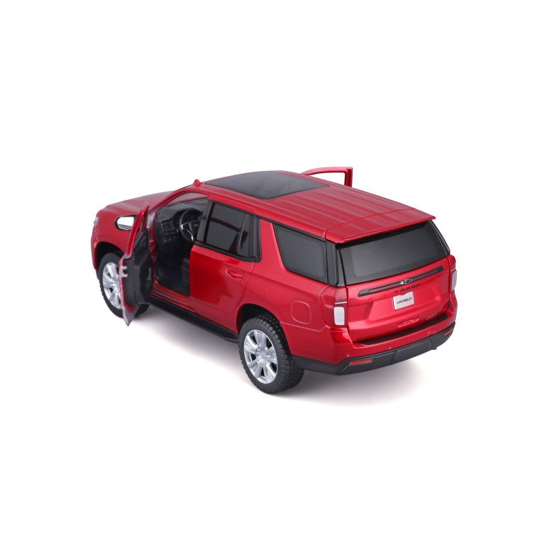 31533 RD Bburago Maisto - Chevrolet Tahoe (2021), rouge - Échelle 1:26
