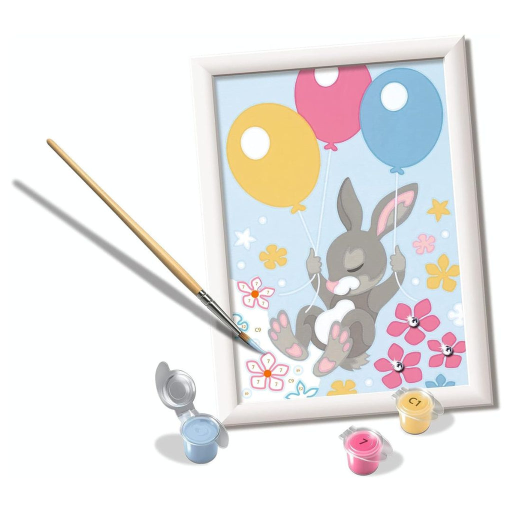 23564 CreArt Serie E Classic - Lapin avec des ballons