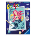 23568 Ravensburger : CreArt - Sirène avec paillettes - Série D Classique