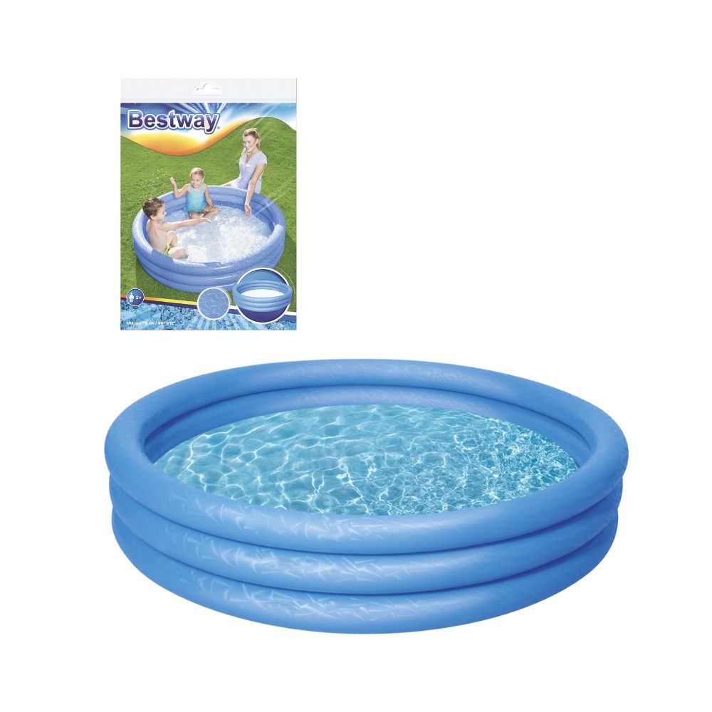 32545 - Bestway 51026-5 - Piscine gonflable 3 anneaux - couleur aléatoire
