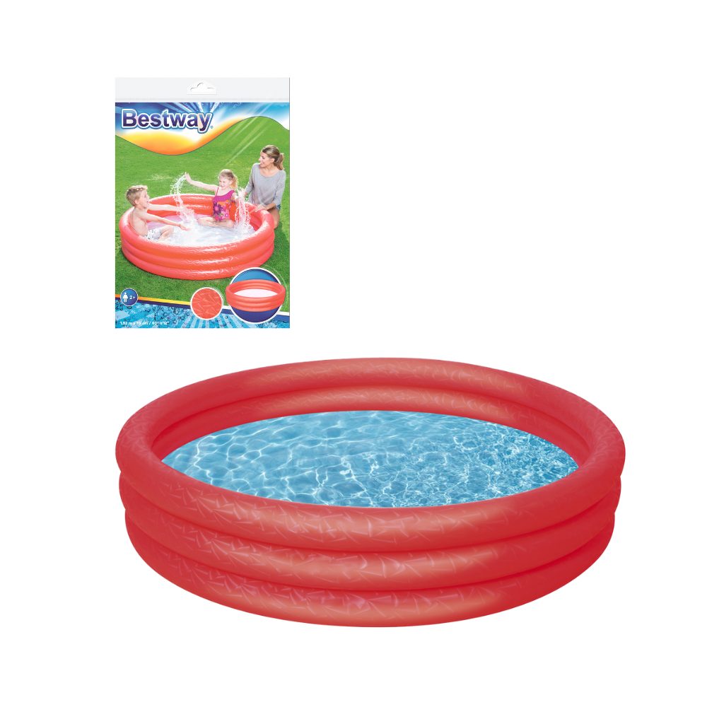 32545 - Bestway 51026-5 - Piscine gonflable 3 anneaux - couleur aléatoire