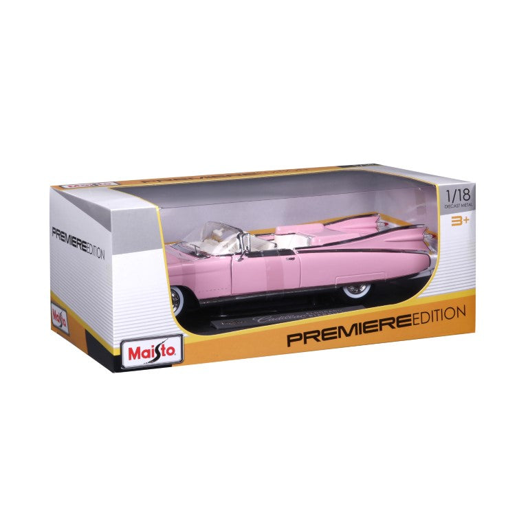 10-36813 Bburago Maisto - Cadillac Eldorado Biarritz (1959), rose