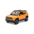 31282 Bburago Maisto - Jeep Renegade, orange - Échelle 1:24