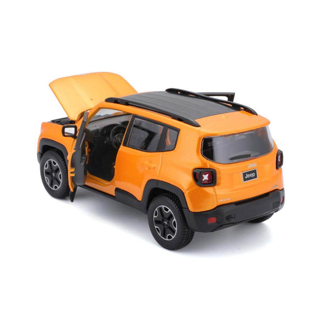 31282 Bburago Maisto - Jeep Renegade, orange - Échelle 1:24