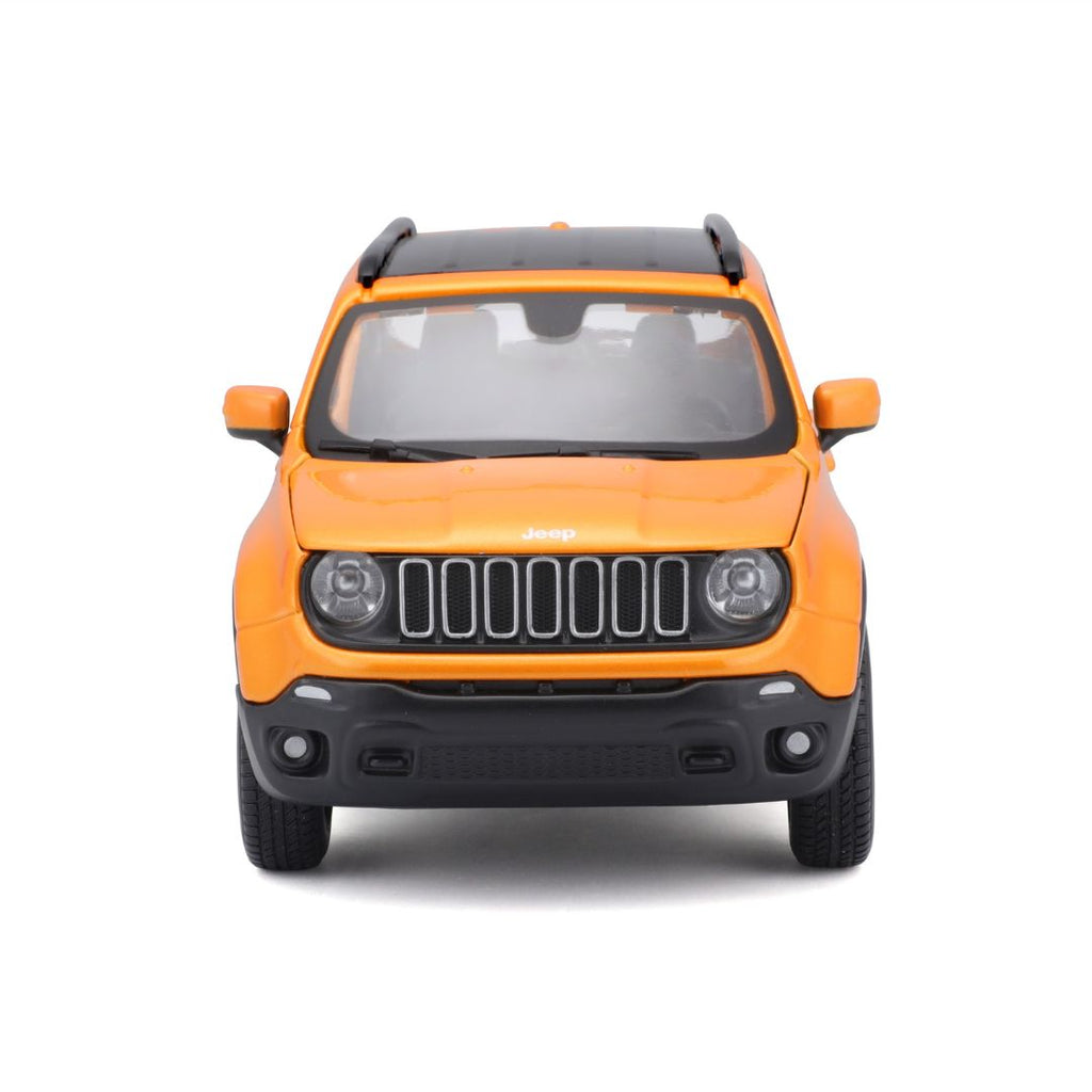 31282 Bburago Maisto - Jeep Renegade, orange - Échelle 1:24