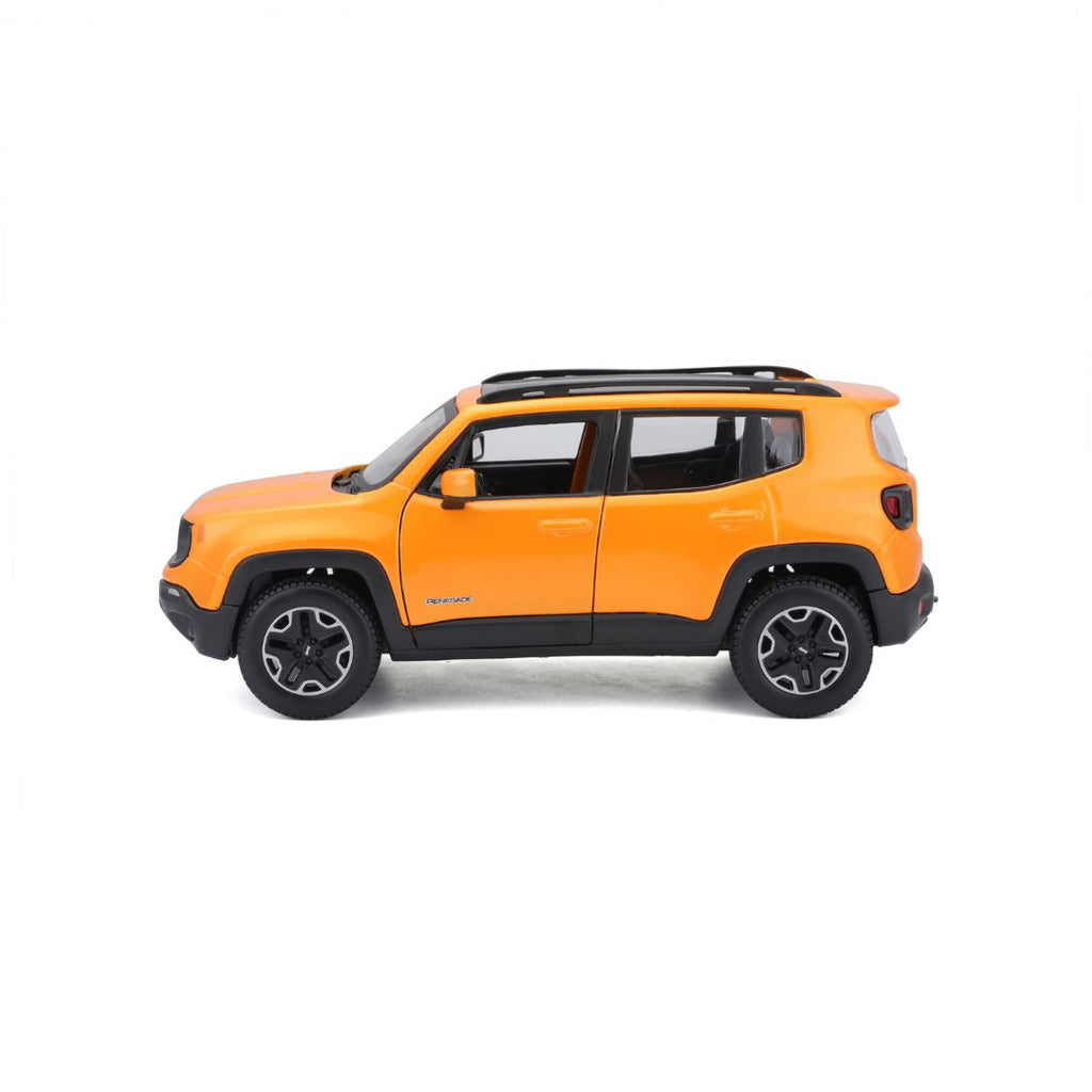 31282 Bburago Maisto - Jeep Renegade, orange - Échelle 1:24