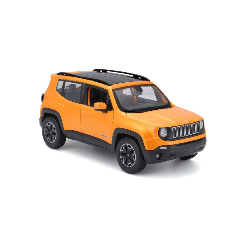 31282 Bburago Maisto - Jeep Renegade, orange - Échelle 1:24