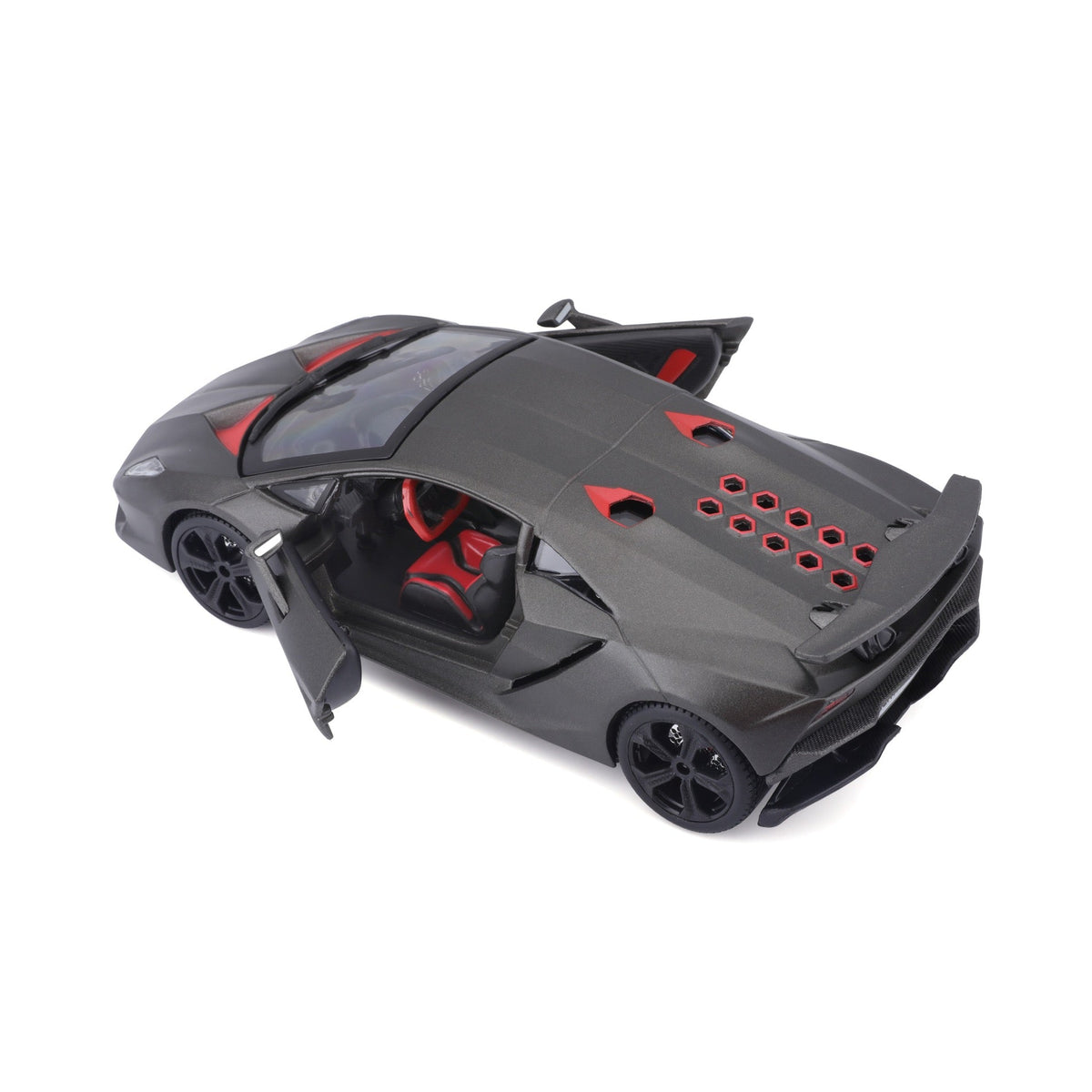 18-21061 Bburago - Lamborghini Sesto Elemento, gris - Échelle 1:24