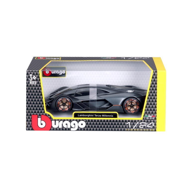 18-21094 GY Bburago - Lamborghini Terzo Millennio, gris - Échelle 1:24