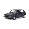 18-21089 Bburago - Volkswagen Golf Mk1 GTI (1979), noir - 1:24