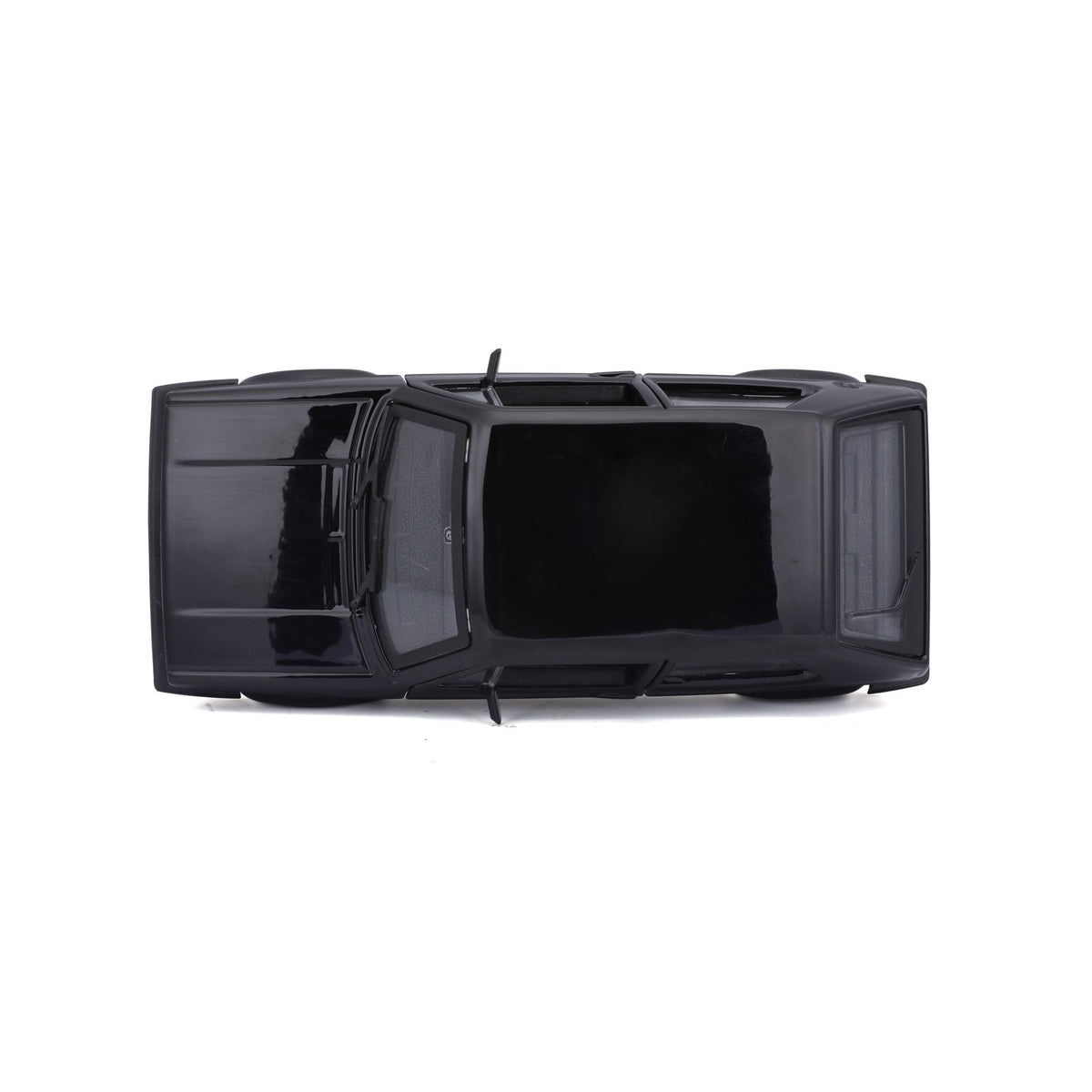 18-21089 Bburago - Volkswagen Golf Mk1 GTI (1979), noir - 1:24